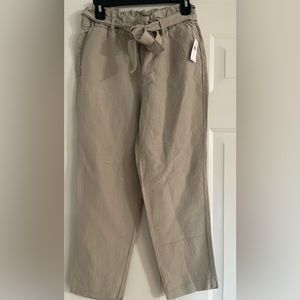 Old Navy Linen Cropped
